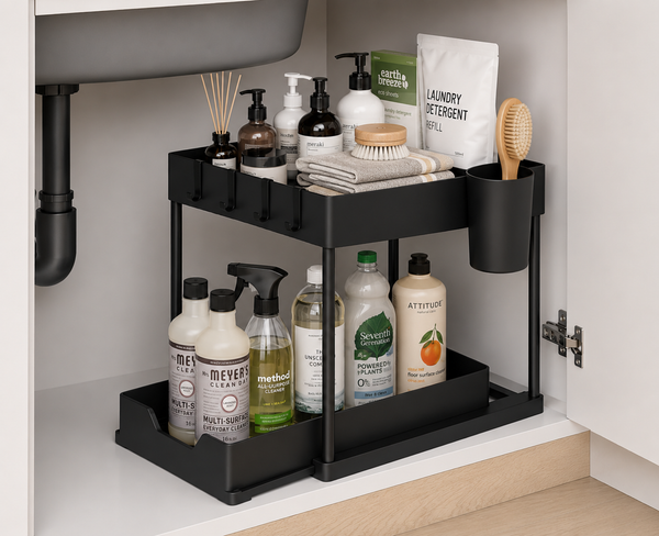 Space-Saving Kitchen Sink Organizer