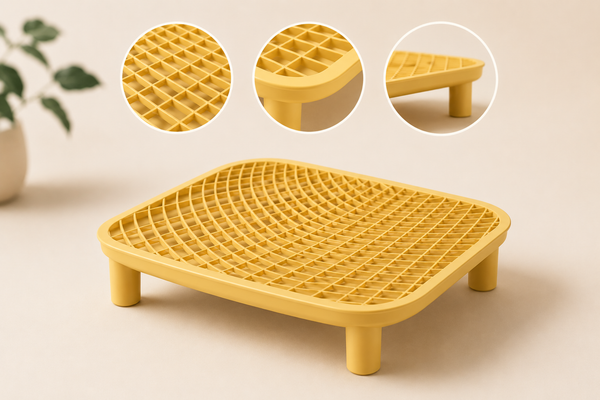 Easy-Clean Cat Litter Ramp