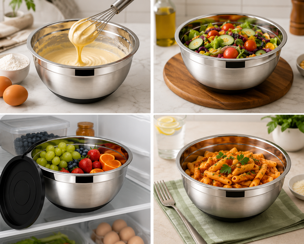 Stainless Steel Mixing Bowl Set