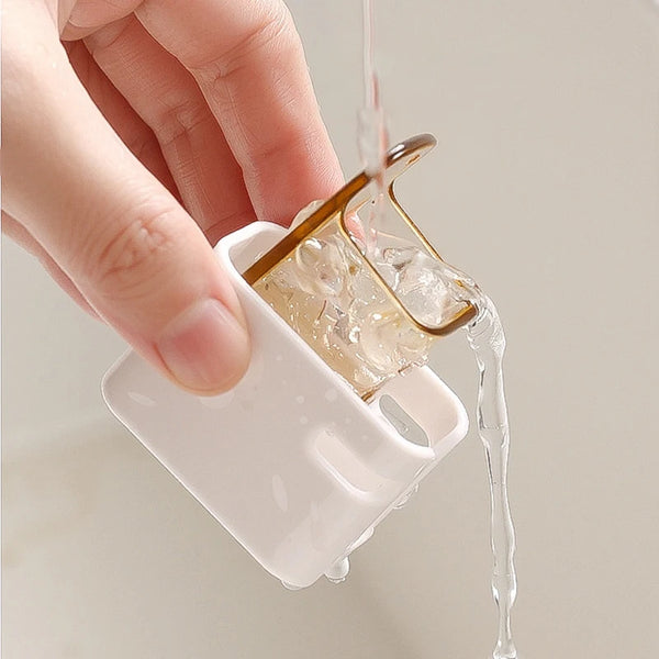 Punch-Free Toothbrush Organizer
